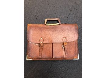 A Vintage Leather Portfolio/briefcase