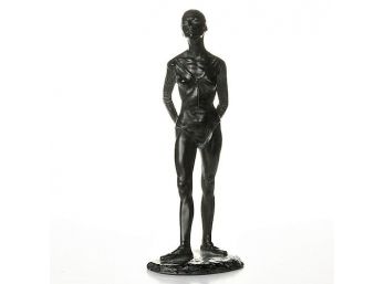 A Resin Ballerina Statue By Cipriano Plus Stone Figural