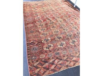 Hand Knotted Persian Carpet - Antique - 9'x6'