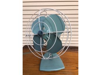 A Vintage Reproduction Oscillating Fan