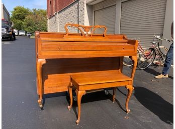 A Steinert Upright Piano - Seriel No. 262594