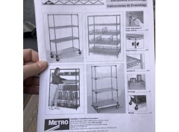 4 Wire Chrome Shelves By Metro 36x48 - New In Box