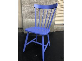 A Maine Cottage Furniture Periwinkle Windsor Chair