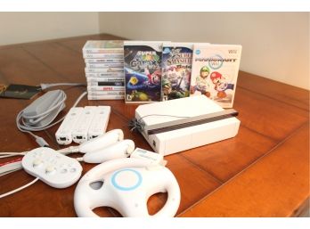 Wii Console, Games And Accessories