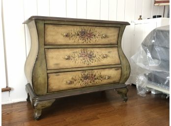 French Provincial Style Handpainted Chest Of Drawers