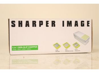 Sharper Image 4-1 Non-Slip Chopper- In Original Box