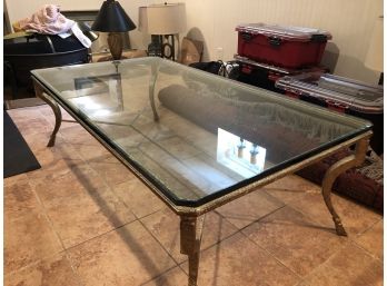 MINTON-SPIDELL DURANT IRON COFFEE TABLE - PURCHASED FOR $2,560