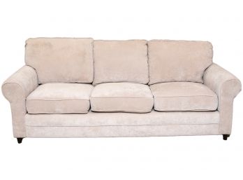 Three Cushion Sofa In Tan