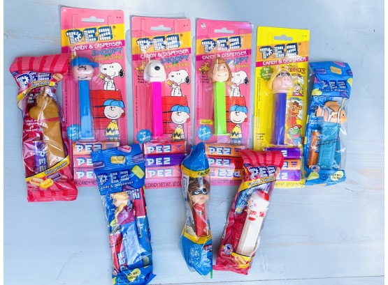 Collection Of PEZ Dispensers