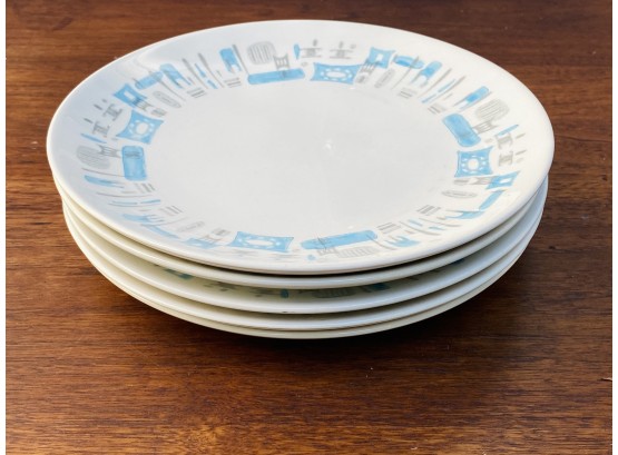 Five Blue Heaven 10' Dinner Plates