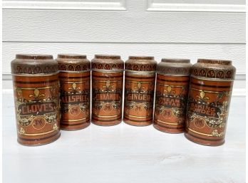 Rare Antique YMC Spice Tins