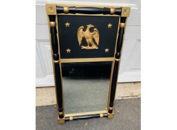 Vintage Adams Cabinet Shop Marblehead, MA Federal Style Eagle Mirror