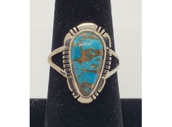 Mojave Turquoise Ring In Sterling