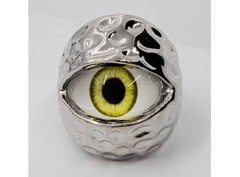 Awesome Yellow Eyeball Ring