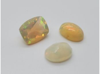 Loose Gems - 3 Ethiopian Opals