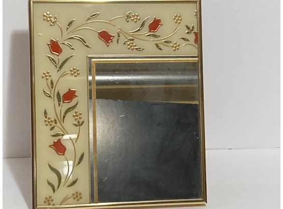 Floral Mirror Picture Frame
