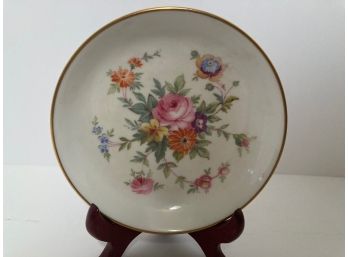 Vintage Minton Marlow Floral Porcelain Trinket Dish