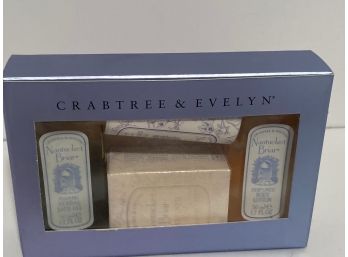 Crabtree And Evelyn Nantucket Briar Gel, Lotion, Powder, And Soap - Great Stocking Suffer