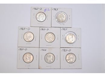 Carded Silver Washington Head Quarters #12