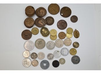 Collection Of Foreign Coins