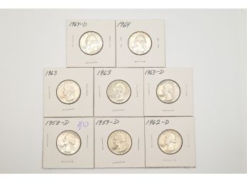 Carded Silver Washington Head Quarters #10