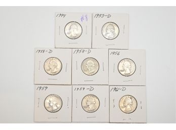 Carded Silver Washington Head Quarters #8