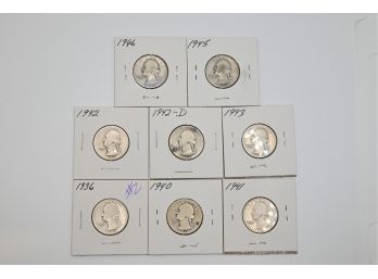 Carded Silver Washington Head Quarters #2