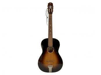 Vintage 1950s Crafton Acoustic Guitar From Sweden - Believed To Be Model 36 W/ Tobacco Sunburst Finish