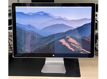 Apple Model A-1267 - 24 Inch LED Cinema Display Monitor 1920 X 1200 Res W/ 3 USB 2.0 Built In Ports