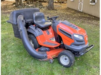 Husqvarna LGT2654 26-HP V-twin Hydrostatic 54-in Garden Tractor With Accessories
