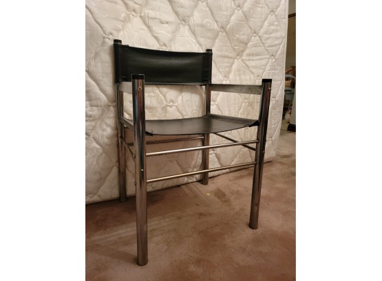 Studio Chrome And Balck Chair