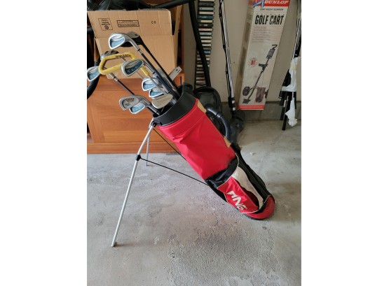 Ping Golf Bag And Clubs