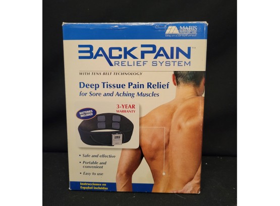 Back Pain Relief System #1