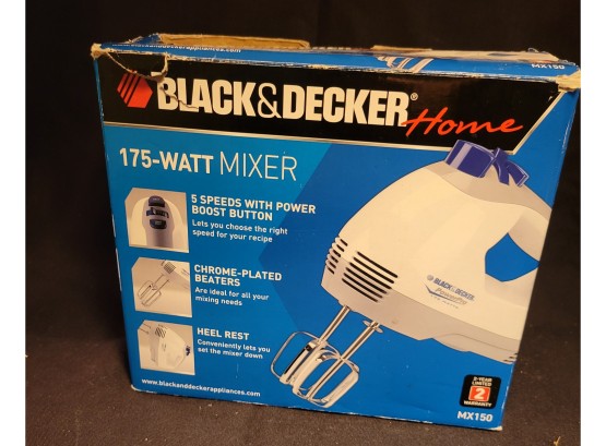 Black And Decker Mixer