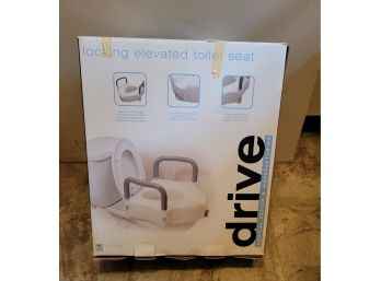 Drive Locking Extended Toilet Seat