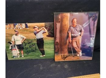 2 Framed Golf Pictures