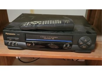 Panasonic OmniVision VCR With Remote