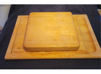 Wood Cutting Board Set