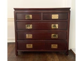 Vintage Rosewood Campaign Dresser (1 Of 2)