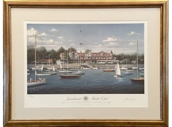 'Larchmont Yacht Club On The Occasion Of Its 100th Anniversary' By John McCray Numbered & Pencil Signed Print
