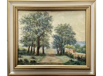 'Morning Landscape' By Wladyslaw Cegla - Original Framed Painting