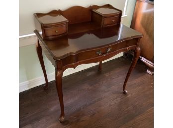 Vintage French Wooden Vanity Table