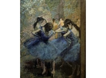 Degas Ballerina's, Lithograph