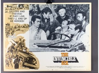 The Invincible Six Movie Theater Lobby Card