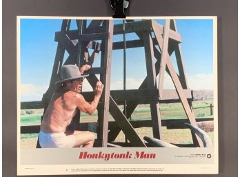Honkytonk Man Movie Theater Lobby Card