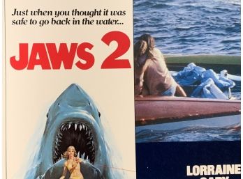 Jaws 2 Movie Theater Lobby Card