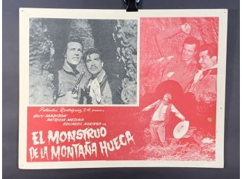 The Beast Of Hollow Mountain Movie Theater Lobby Card