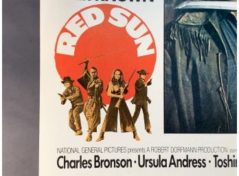 The Red Sun Movie Theater Lobby Card
