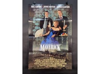 Maverick Vintage Folded One Sheet Movie Poster