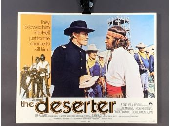 The Deserter Movie Theater Lobby Card